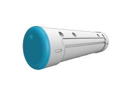 Attach battery door to foregrip body with 1x M3 bolt