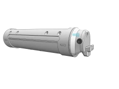 Fasten foregrip latch to foregrip body with 1x M4x8 bolt. This bolt will self-tap into the plastic.