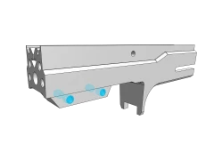 Handguard: 2x M6, 12x M4 (Both Sides)