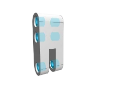 Insert sleeve bearings into Linkage B