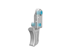 Push 4x sleeve bearings into trigger. 