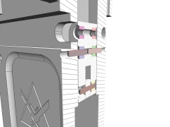 Make sure the depth of the dowels are roughly equal. The should be seated about 5mm below the surface.