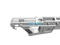Insert spring into slot (from the bottom of the magwell)