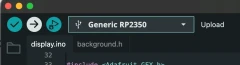 Upload the firmware!